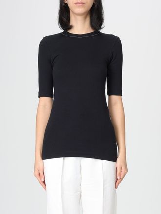 Brunello Cucinelli T-shirt Brunello Cucinelli in cotone con monile nickel-free