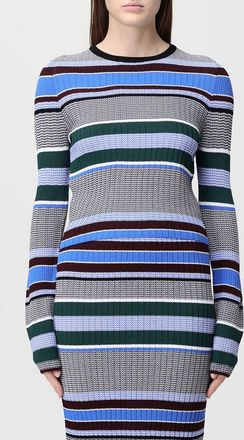 Pinko Maglia a girocollo in viscosa a righe Pinko