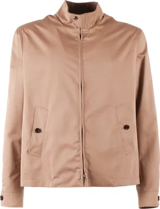 Sealup Brown Blouson Diogene Wool Jacket
