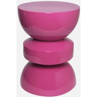 Sweeek Tavolo dappoggio in metallo effetto glassy, 44,5cm