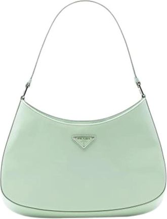 Prada Pre-owned Shoulder Bags, female, Green, Size: ONE SIZE Pre-owned Vintage Shoulder Bag