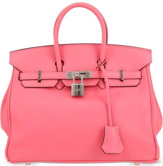 Hermès Borsa a mano Birkin 25 2017 - Rosa