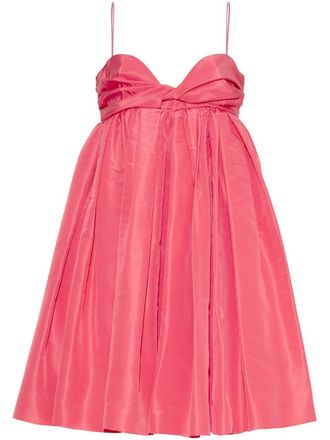 Adam Lippes Jurk met rok - Roze