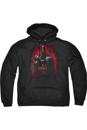 Gildan Batman Red Knight Adult Pull Over Hoodie / Hooded Sweatshirt