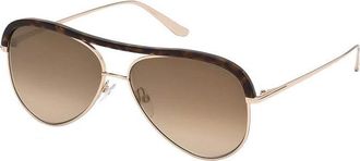 Tom Ford FT0606 28G Rose Gold/Brown Mirror