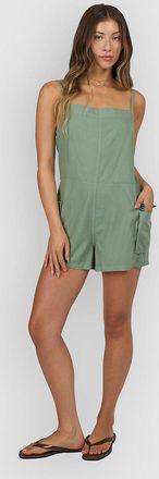 Salty Crew Driftwood Romper Overall verde