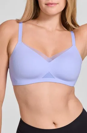 Honeylove Liftwear Crossover Bra in Periwinkle at Nordstrom, Size 36B