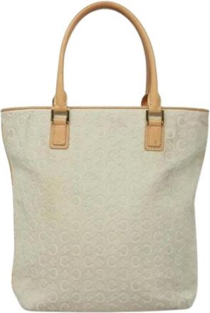 Celine Pre-owned Vintage Macadam Tote Bag - Pre-owned - Mujer - Beige - ONE SIZE