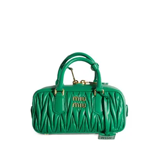Miu Miu Arcadie Matelass&eacute; Nappa-leather Bag