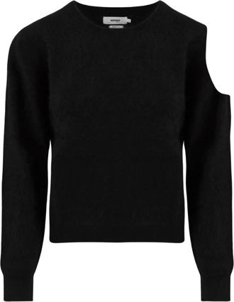 Notshy Winona Cashmere Sweater - Dames - Ronde hals truien - Zwart - M - Kasjmier - Truien & Vesten