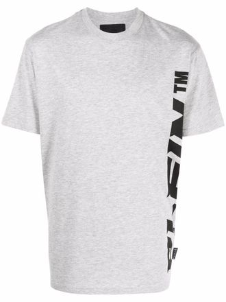 Philipp Plein logo-print short-sleeved T-shirt - Grey