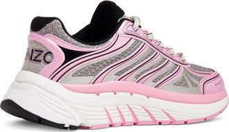 Kenzo Womens Pace Tech Sneaker Pink Rubber Sole