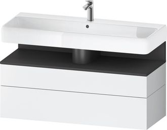 Duravit Qatego Mueble Bajo Lavabo, 1 Extra&iacute;ble Y 1 Caj&oacute;n, - Duravit