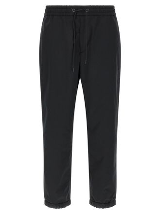 Moncler Black Solid Track Pants