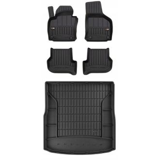 OEM Set Alfombrillas De Goma 3d Vw Golf 6 Kombi 2008-2012