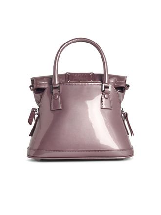 Maison Margiela Micro 5 Ac Classique lila Lear-Tasche