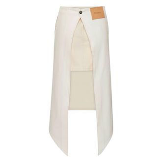 J.W.Anderson Double-Layer Midi Skirt