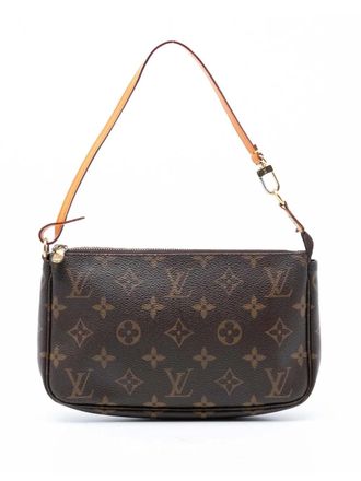 Louis Vuitton 2000 Monogram Pochette Accessoires shoulder bag - Brown