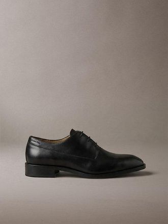 Calvin Klein Zapatos De Piel Oxford Con Cordones