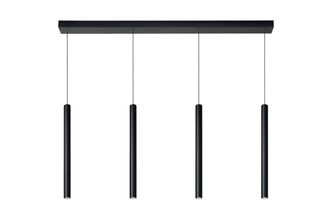 Lucide LORENZ Dimmable Adjustable Stylish Indoor LED Bar Pendant Light in Black