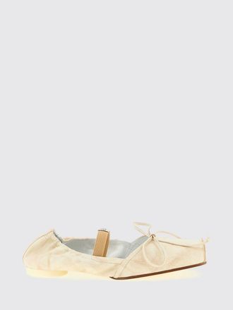 Maison Margiela Laminated Leather Ballerina