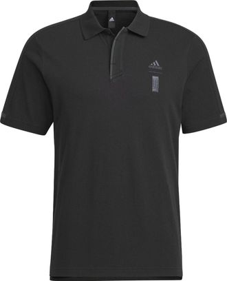 adidas Casual Sport Polo Shirt Asia Sizing Black IA8105