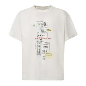 Maison Margiela T-Shirts, male, White, Size: 2XL T-Shirts