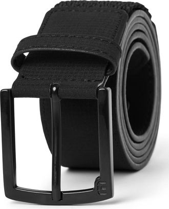 Travis Mathew Wanderlust Mixed Media Belt in Black at Nordstrom, Size 36