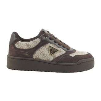 Guess Dames, Schoenen, Bruin, Maat: 36 EU Leer