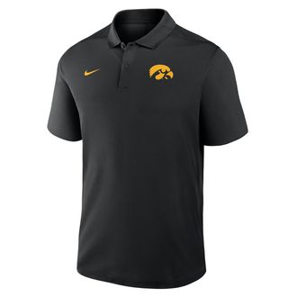 Nike Iowa Victory Nike Mens Dri-FIT College Polo in Black | 035800AIA-R0T