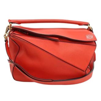 Loewe Pre-owned Handbags, female, Red, Size: ONE SIZE Pre-owned Handbag