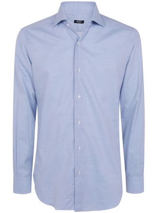 Barba Shirt Classic Twill I1u13p0157094.U 0002 Light Blue