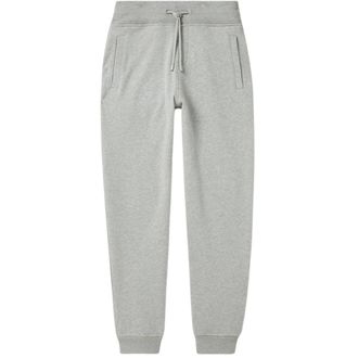 Belstaff Oakington effen grijze joggingbroek met manchetten