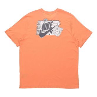 Nike AS M Nike Sportswear NSW Tee Shoe Printing Short Sleeve Red Orange CT6869-871