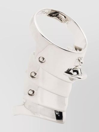 Vivienne Westwood adjustable multi-band platinum rings