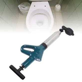Infinite Hochdruck-p&ouml;mpel Zur Reinigung Von Toiletten Und Waschbecken, Mit Austauschbaren D&uuml;sen Und Anzeige, Aus Abs Und Edelstahl, Gr&uuml;n