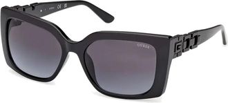 Guess Gu 00265-H Zonnebrillen - Dames - Zonnebrillen - Zwart - 55 MM - Accessoires