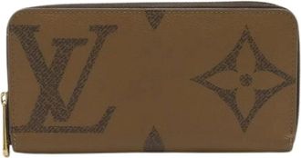 Louis Vuitton Pre-owned Wallets, female, Brown, Size: ONE SIZE Pre-owned Canvas Wallet