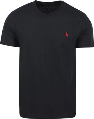 Ralph Lauren Kortmouw T-Shirt - Heren - T-shirts - Zwart - S - Tops