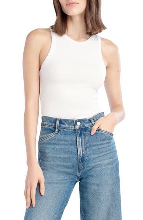 Favorite Daughter The Favorite Rib Tank in White at Nordstrom, Size Small