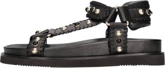 Ash Utopia Soft Brasilnero - Dames - Sandalen - Zwart - 36 EU - Leer - Schoenen