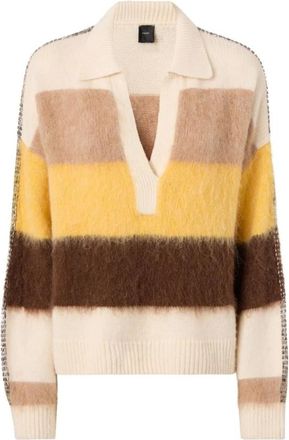 Pinko V-hals Breiwerk - Dames - V-hals truien - Veelkleurig - XS - Truien & Vesten