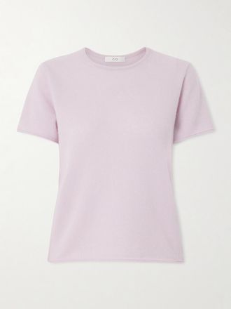 Co T-shirt In Misto Cashmere E Seta - Rosa