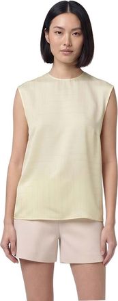 Stella McCartney Beige Stripes Crew Neck Top