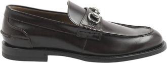 Gucci Schoenen, Heren, Bruin, 42 1/2 EU, Loafers