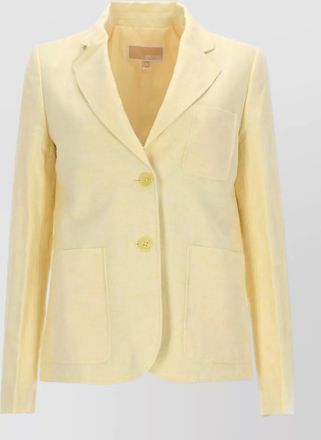 Michael Kors single breasted jacket long sleeves lapel