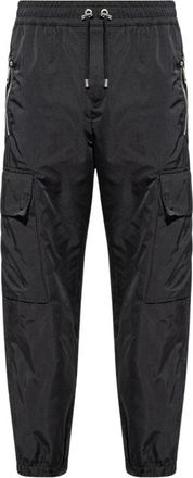 Balmain Zwarte Cargo Joggingbroek - Heren - Sweatpants - Zwart - M - Broeken