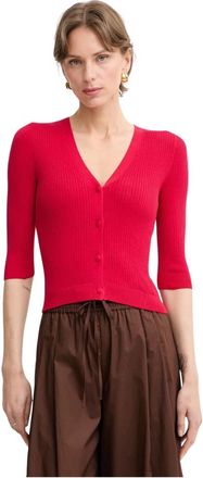 Twinset Donna, Maglie, Rosso, S, new
