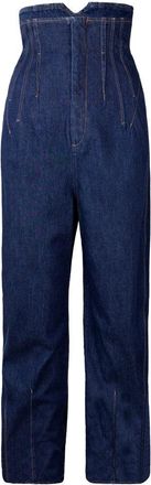 Sportmax Striped Blue Jeans