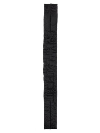 Saint Laurent Scarf With Logo